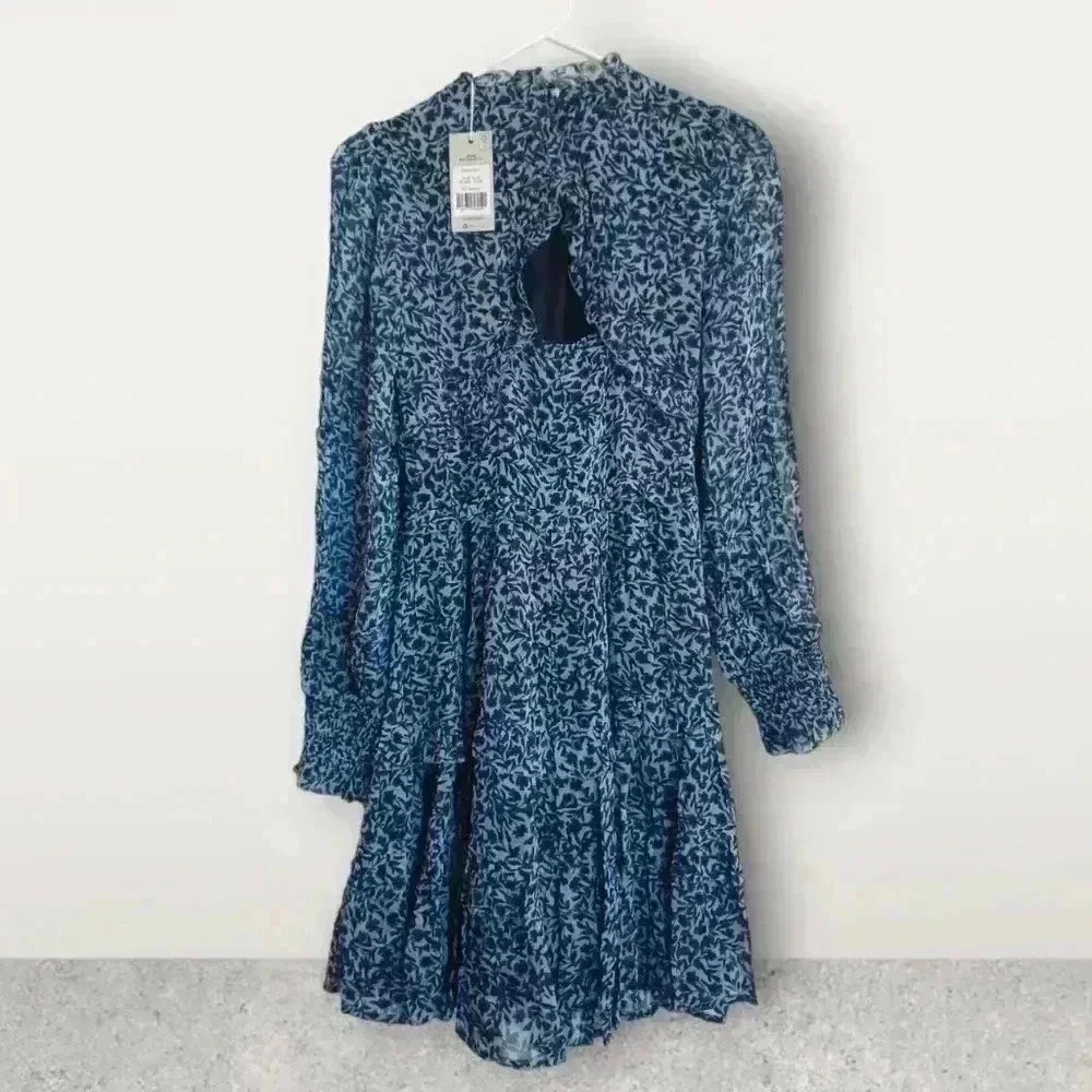 Boden Ruffle Open Back Mini Dress - Picture 5 of 7